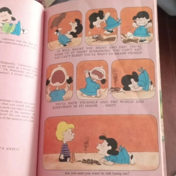 Be My Valentine Charlie Brown by Charles m. Schulz - Picture 9 of 11